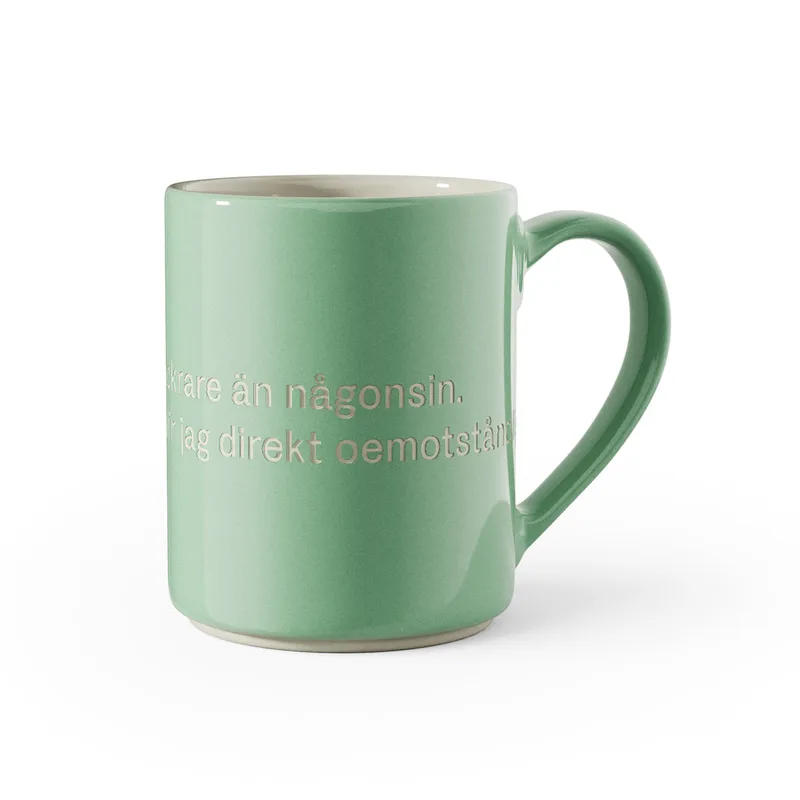 Astrid Lindgren Mug by Design House Stockholm in Jag är fräknigare och vackrare än... – product photo