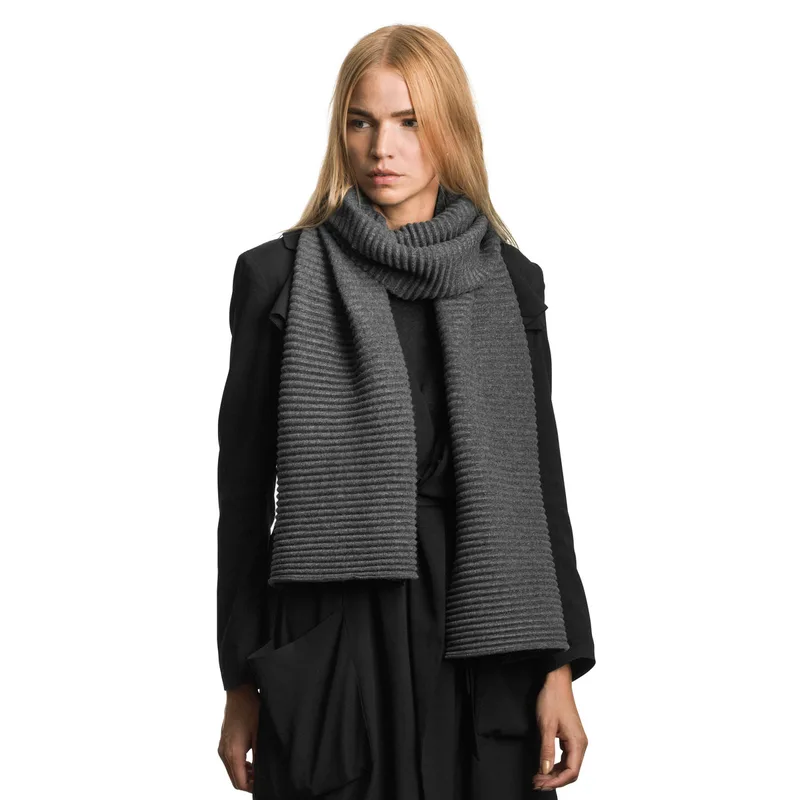 Pleece Scarf by Design House Stockholm in 35x200 cm, Dark Grey – product photo