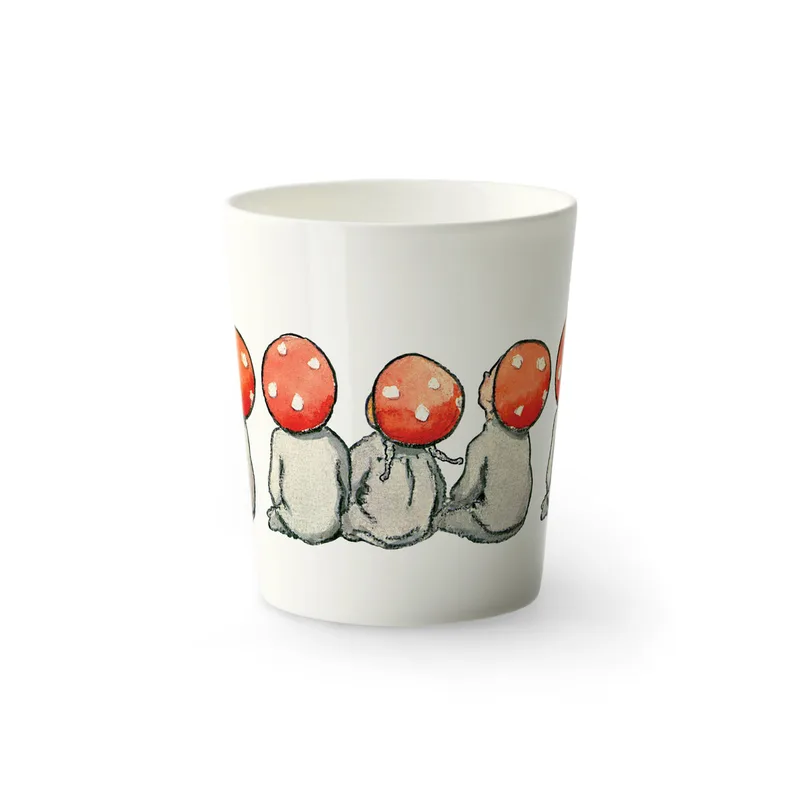 Elsa Beskow Mug by Design House Stockholm in 28 cl, Children of the Forest – product photo