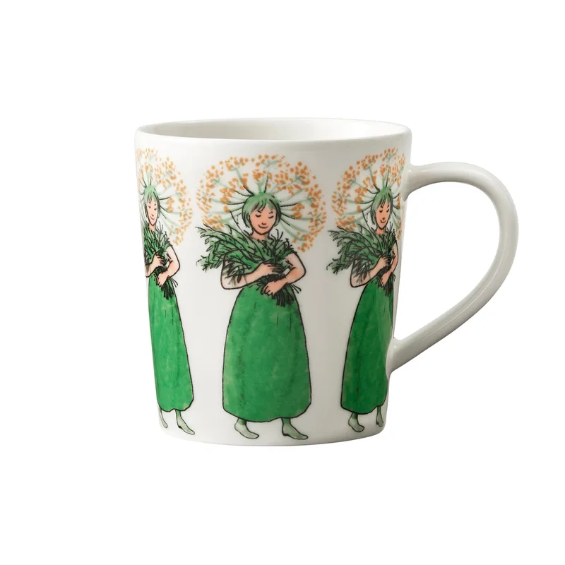 Elsa Beskow Mug by Design House Stockholm in 40 cl, Mrs Dill – product photo