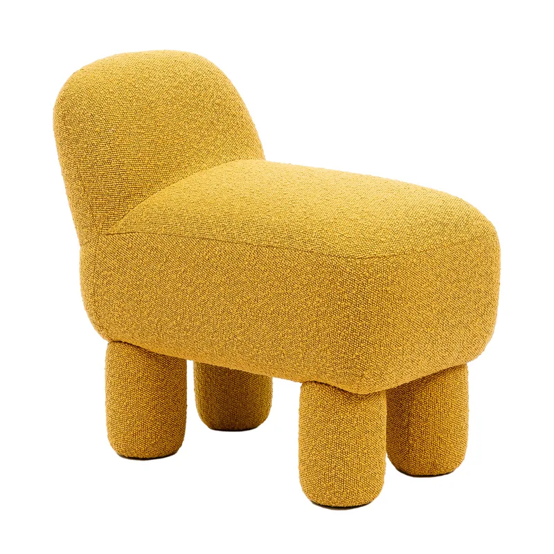 Lulu Pouf van Design House Stockholm in Yellow – productfoto