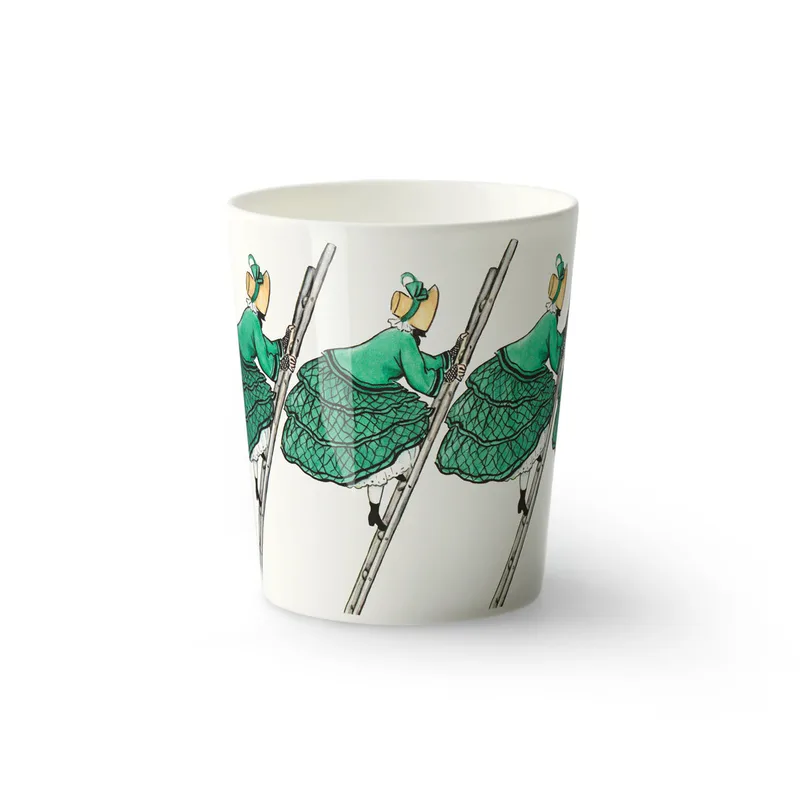Elsa Beskow Mug by Design House Stockholm in 28 cl, Aunt Green – product photo