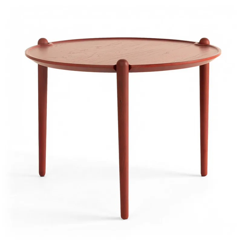 Aria Table van Design House Stockholm in High, Red – productfoto