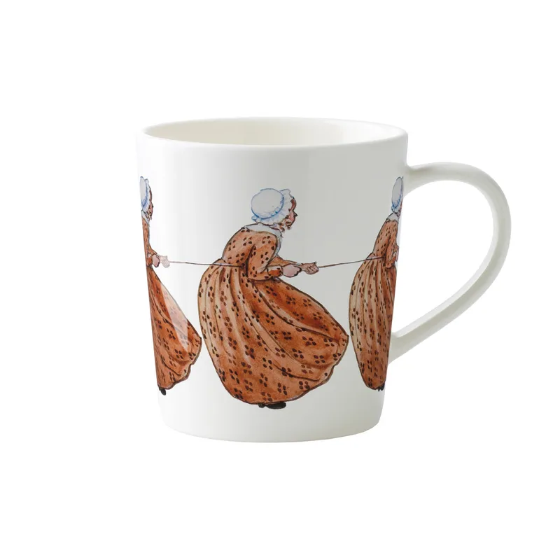Elsa Beskow Mug by Design House Stockholm in 40 cl, Aunt Brown – product photo