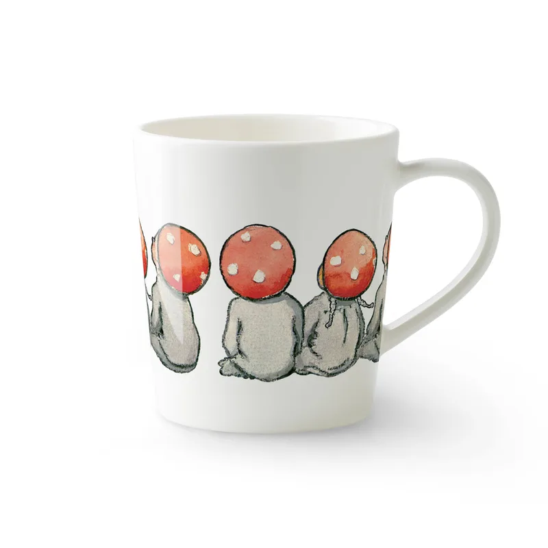 Elsa Beskow Mug by Design House Stockholm in 40 cl, Children of the Forest – product photo