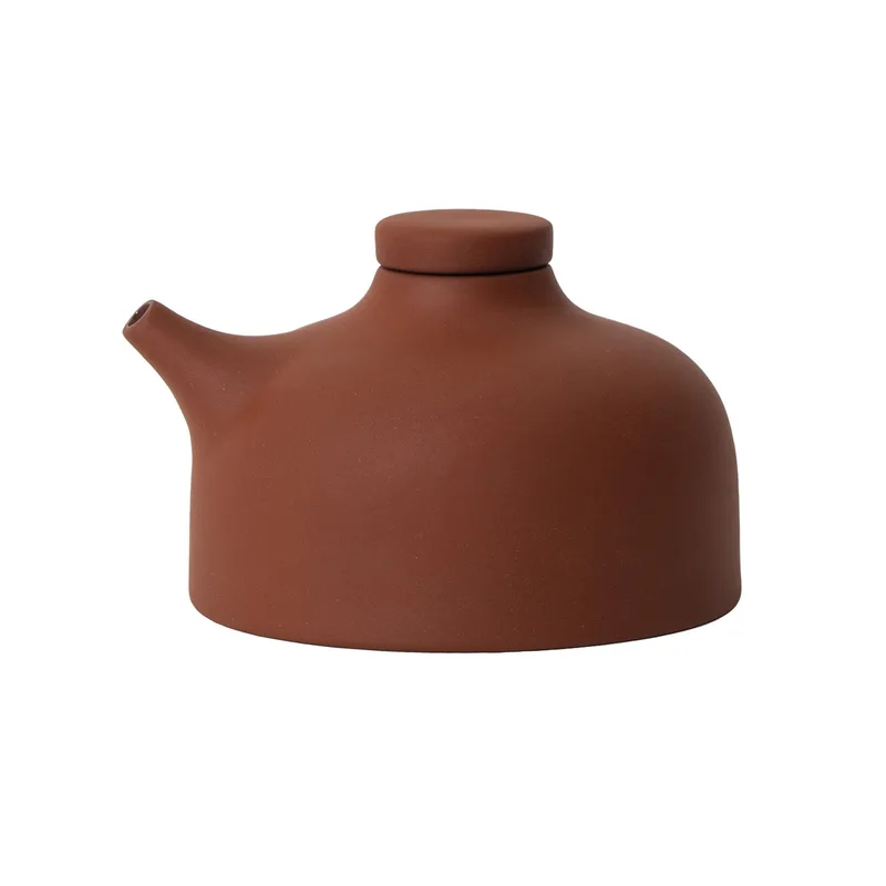 Sand Secrets Soy Pot von Design House Stockholm in Red Clay – Produktfoto