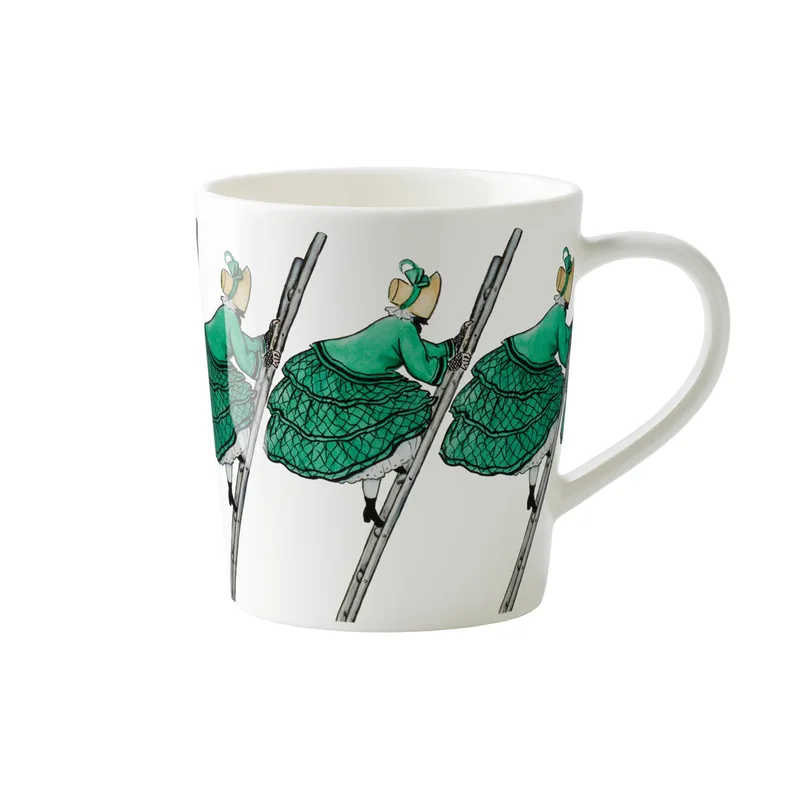 Elsa Beskow Mug by Design House Stockholm in 40 cl, Aunt Green – product photo