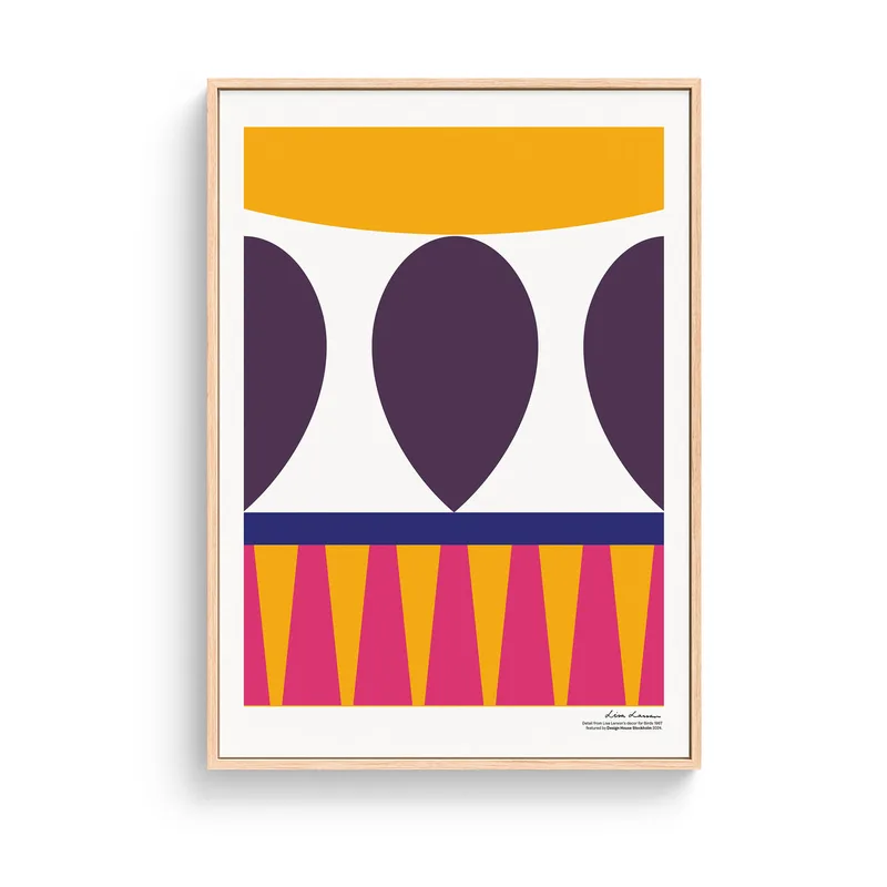 Birds 1967 Poster van Design House Stockholm in No. 1 – productfoto