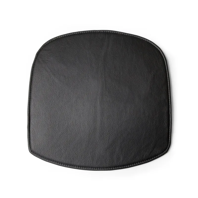 Wick Chair Leather Cushion by Design House Stockholm in Black Leather – product photo