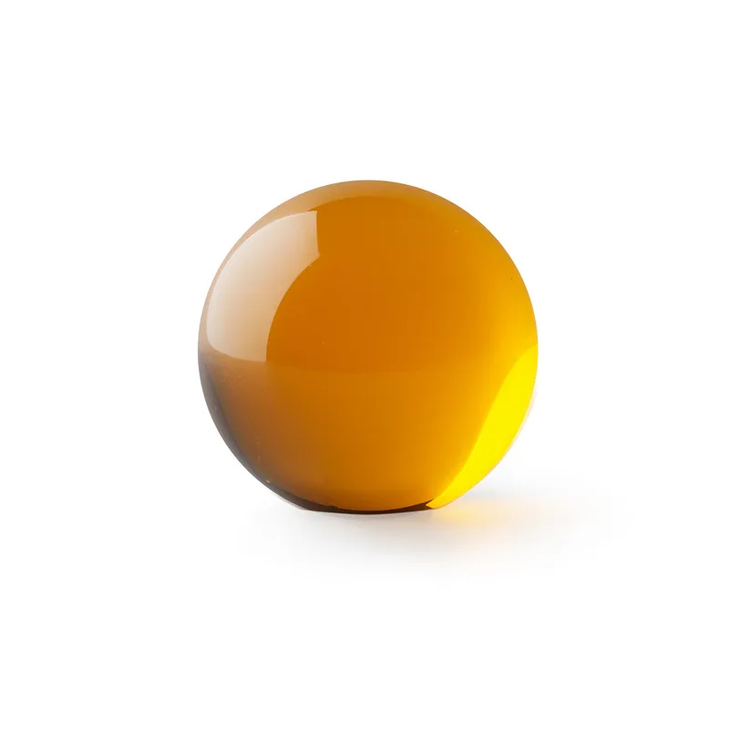Fia Glass Ball von Design House Stockholm in Large, Amber – Produktfoto
