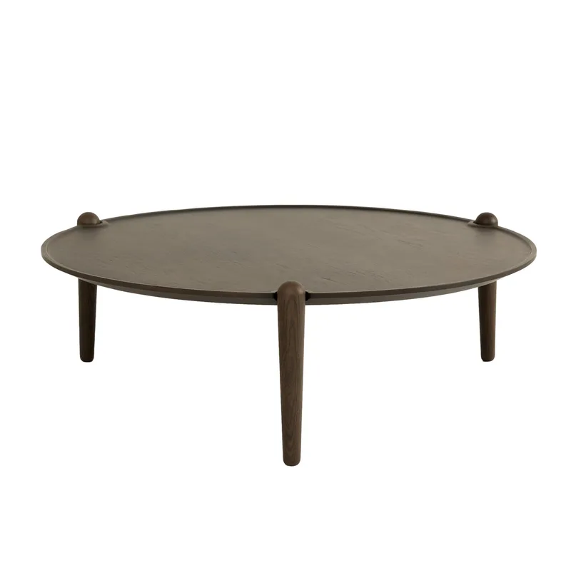 Aria Table 90 cm by Design House Stockholm in Low, Dark Oak – product photo