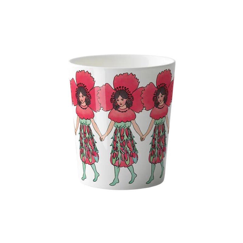 Elsa Beskow Mug by Design House Stockholm in 28 cl, Poppy – product photo