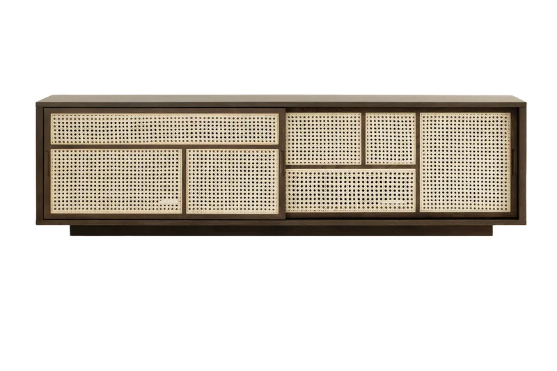 Air van Design House Stockholm in Sideboard Low, Dark Oak – productfoto