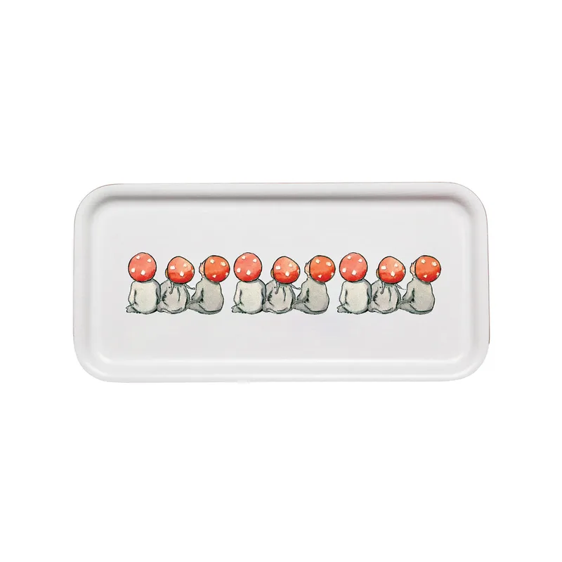 Elsa Beskow Tray von Design House Stockholm in Children of the Forest 27.5x13.5 cm – Produktfoto
