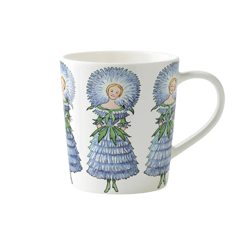 Elsa Beskow Mug van Design House Stockholm in 40 cl, Mrs Aster – productfoto