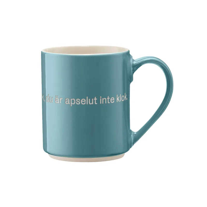 Astrid Lindgren Mug by Design House Stockholm in Du är inte klok... – product photo
