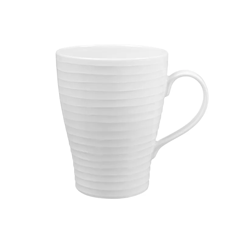 Blond Mug by Design House Stockholm in 30 cl White/Stripe – product photo