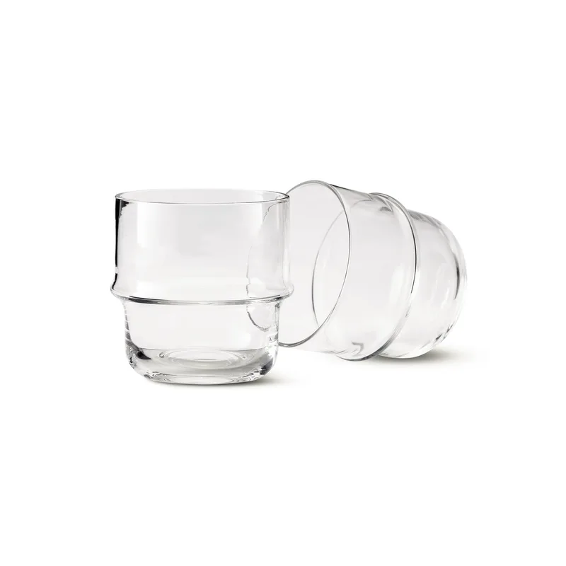 Unda Glass 2-Pack by Design House Stockholm in Clear – product photo