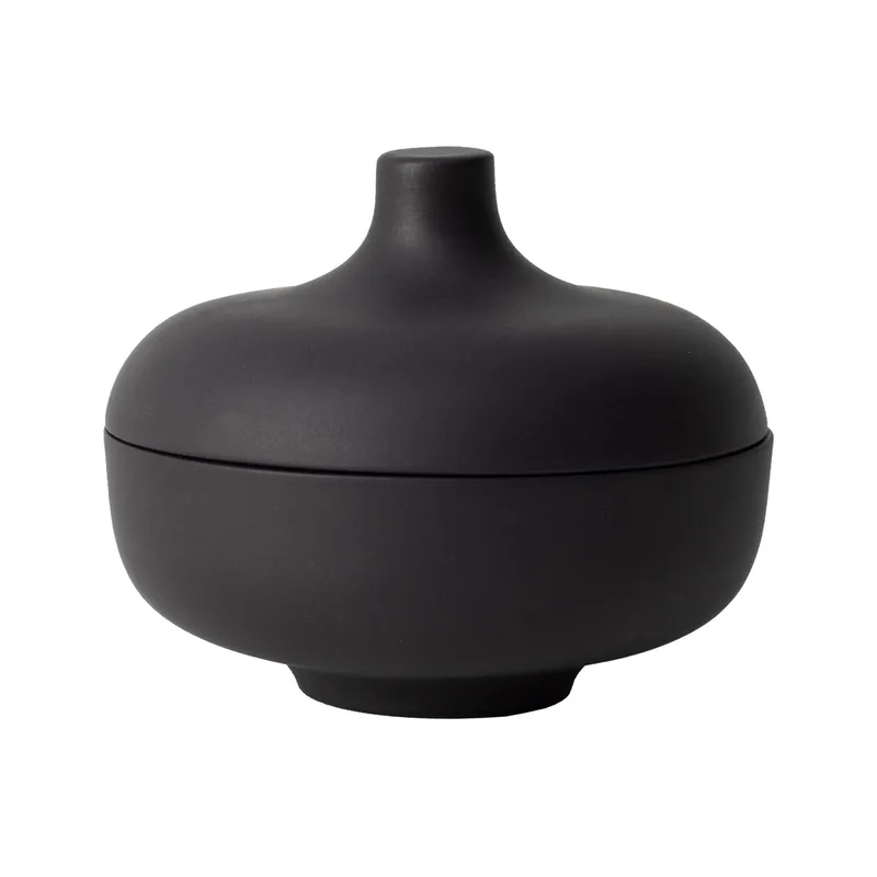 Sand Secrets von Design House Stockholm in Medium Bowl, Black Clay – Produktfoto