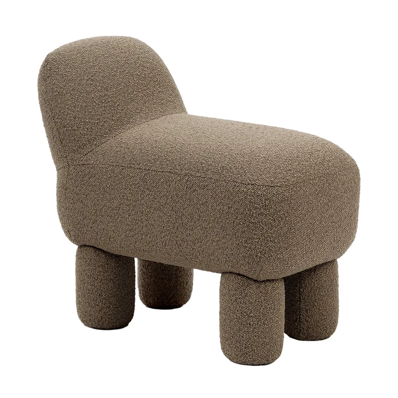 Lulu Pouf van Design House Stockholm in Brown – productfoto