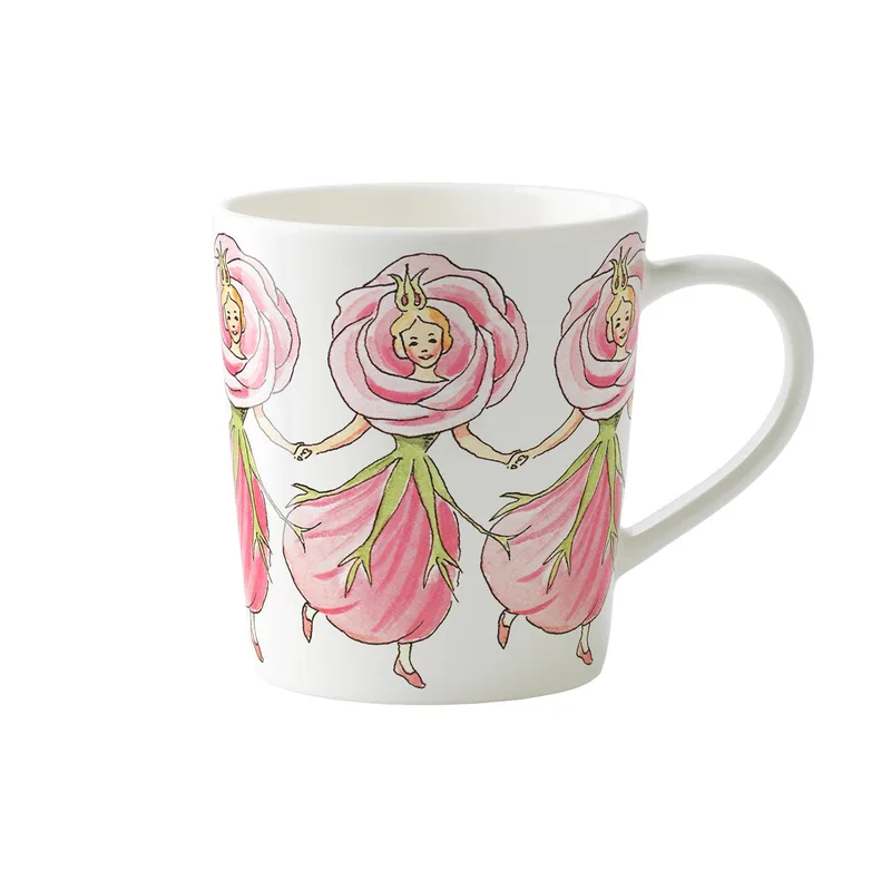 Elsa Beskow Mug van Design House Stockholm in 40 cl, Rose – productfoto