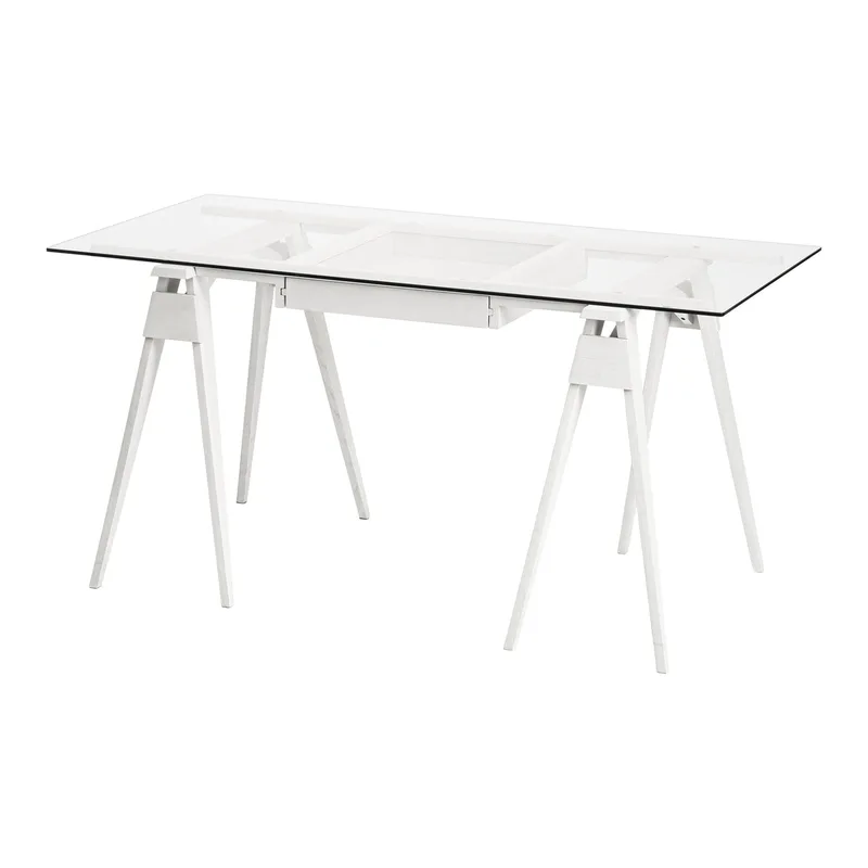 Arco Desk by Design House Stockholm in White Grey Stained – product photo