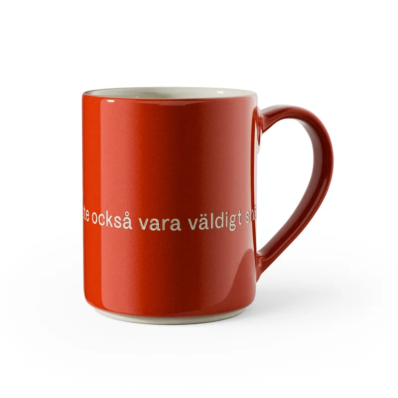 Astrid Lindgren Mug by Design House Stockholm in Den som är väldigt stark... – product photo