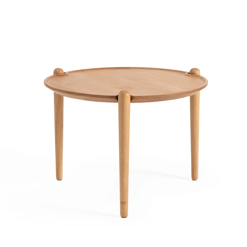 Aria Table van Design House Stockholm in Low, Oak – productfoto