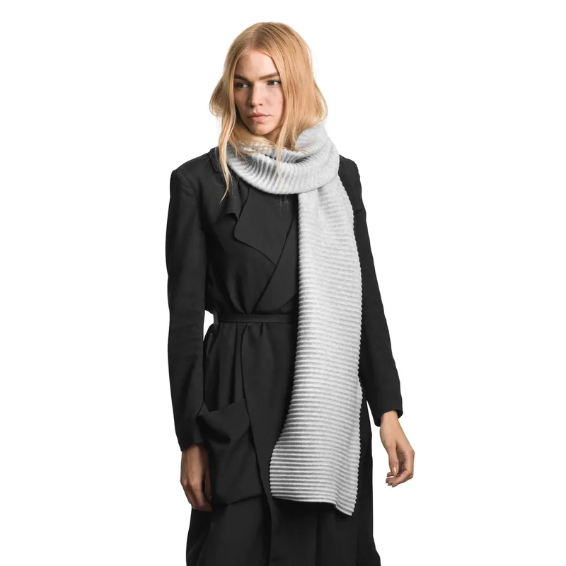 Pleece Scarf van Design House Stockholm in 35x200 cm, Light Grey – productfoto