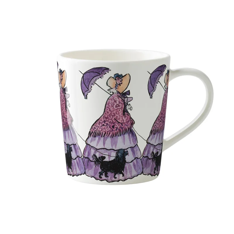 Elsa Beskow Mug by Design House Stockholm in 40 cl, Aunt Lavender – product photo