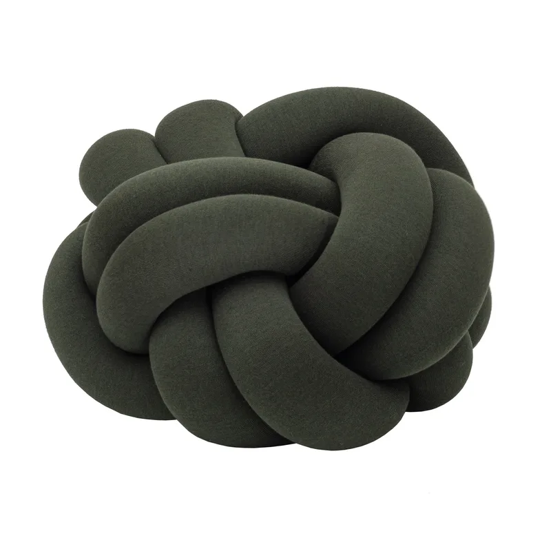 Knot Cushion Pouf de Design House Stockholm en Forest Green – photo du produit