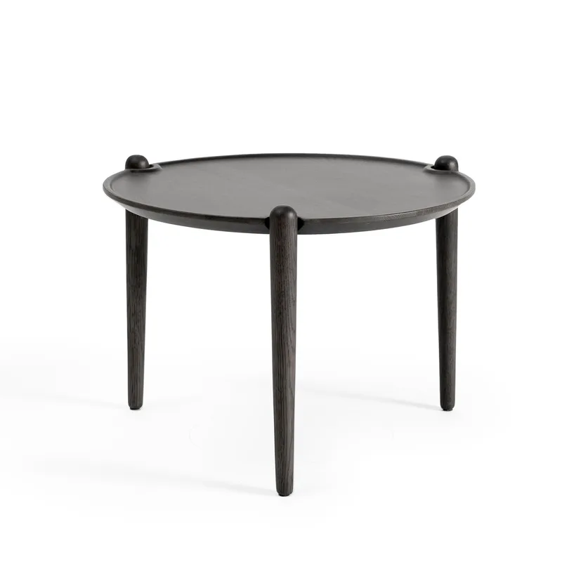 Aria Table van Design House Stockholm in Low, Black Stained – productfoto
