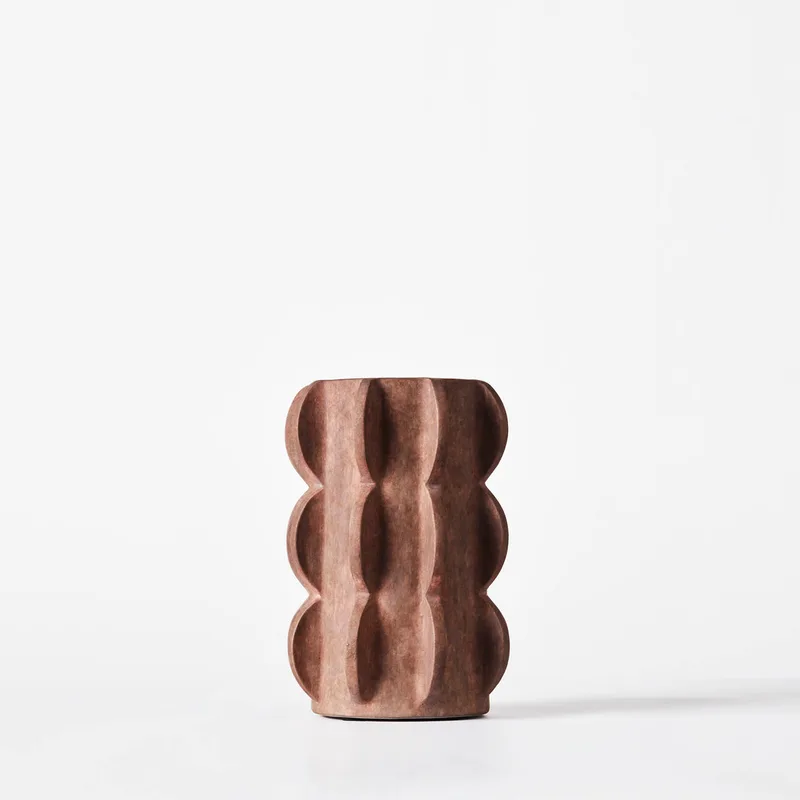 Arcissimo Vase Medium Brown by Dusty Deco – product photo