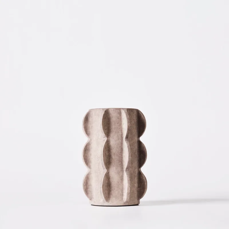 Arcissimo Vase Medium Grey by Dusty Deco – product photo