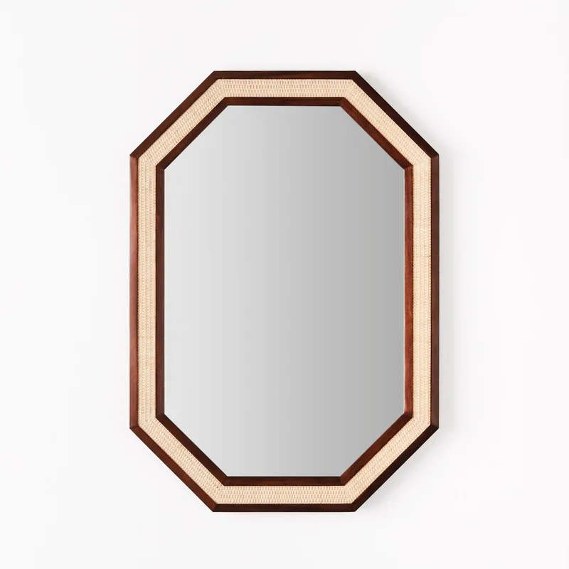 Rattan Mirror Small de Dusty Deco – photo du produit