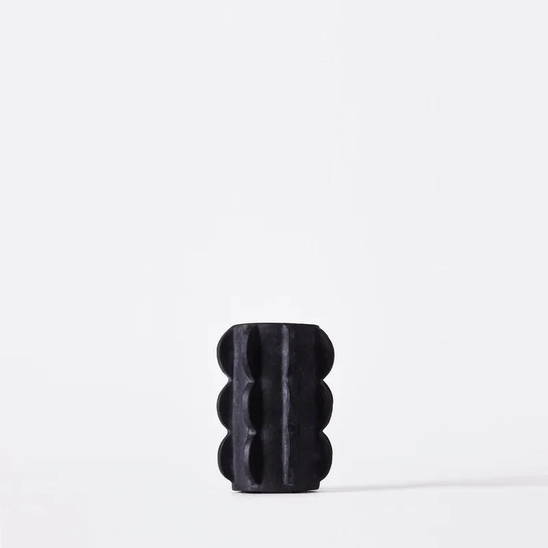 Arcissimo Vase Small Black by Dusty Deco – product photo