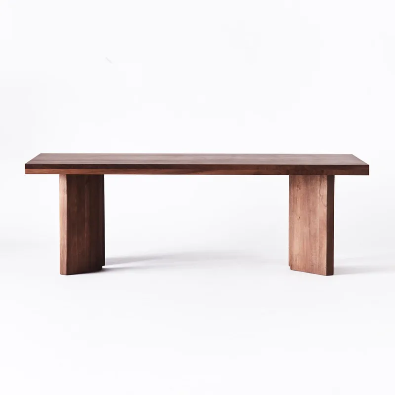 French Dining Table Walnut von Dusty Deco in 180 cm – Produktfoto