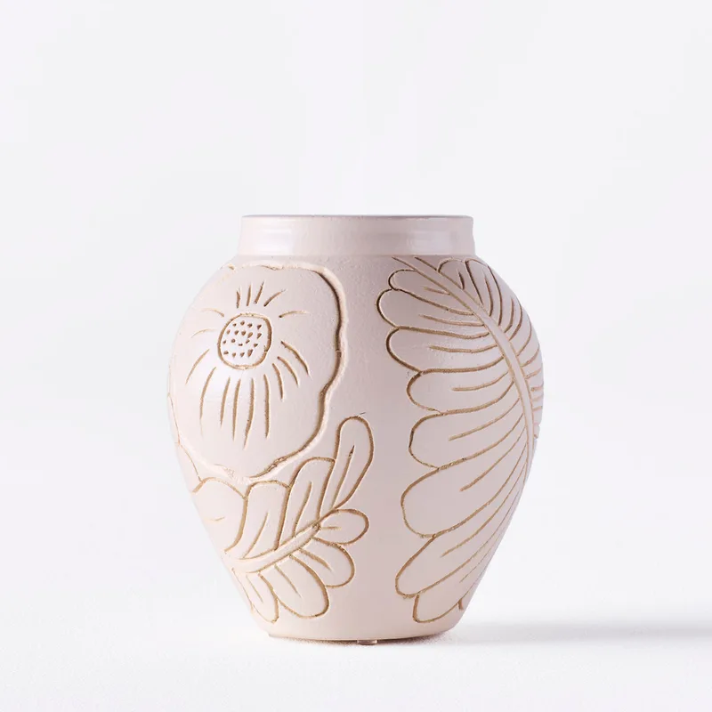 Frida Vase Small White by Dusty Deco – product photo