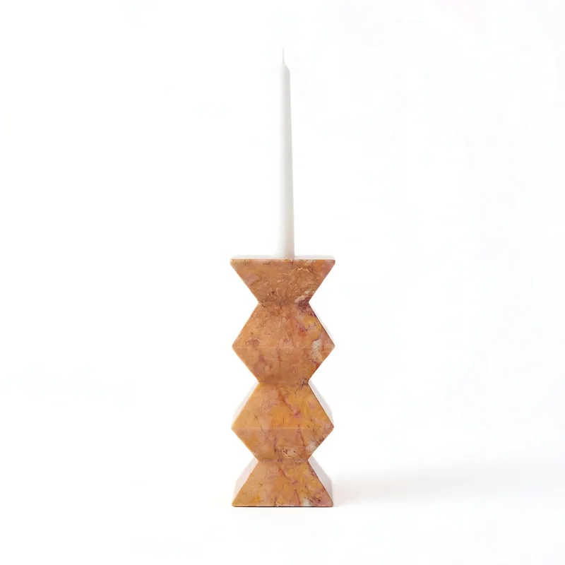 Totem Candle Holder Tall Red by Dusty Deco – product photo