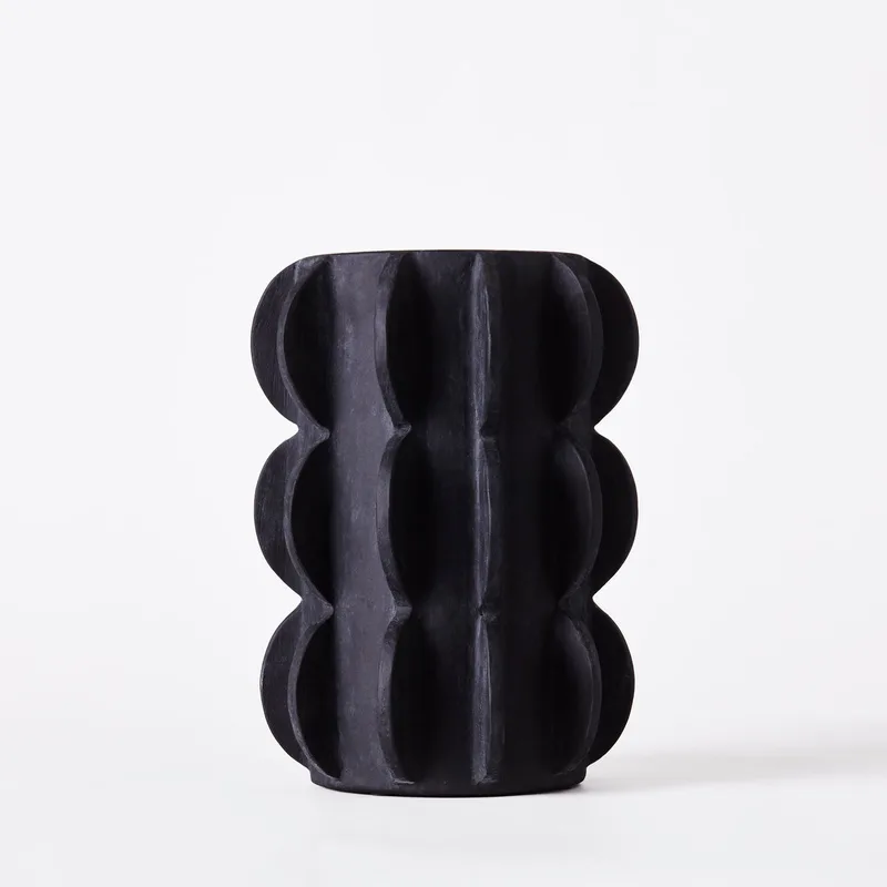 Arcissimo Vase Large Black by Dusty Deco – product photo