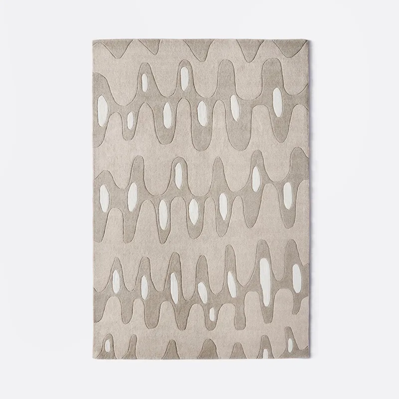 Wavy Rug van Dusty Deco in 200 × 300 – productfoto