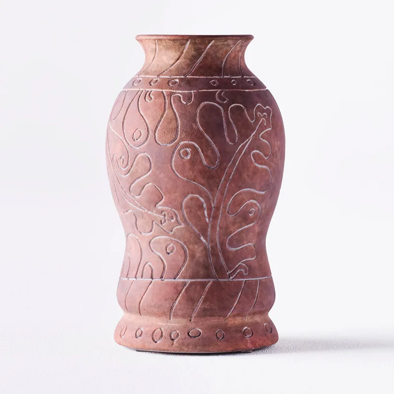 Frida Vase Tall Brown by Dusty Deco – product photo