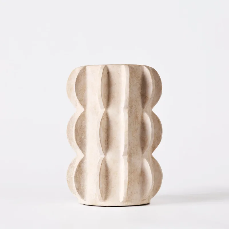 Arcissimo Vase Large White by Dusty Deco – product photo