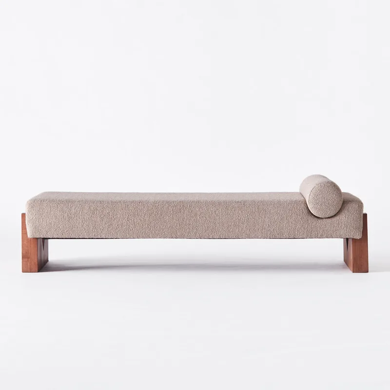 V Day Bed Boucle Sand by Dusty Deco – product photo