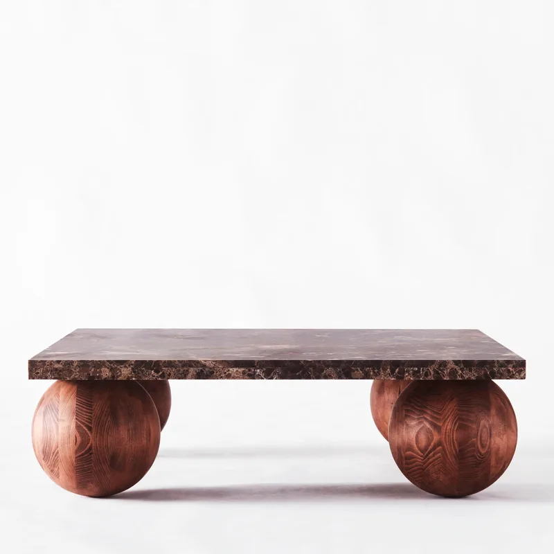 Sphere Square Sofa Table by Dusty Deco – product photo