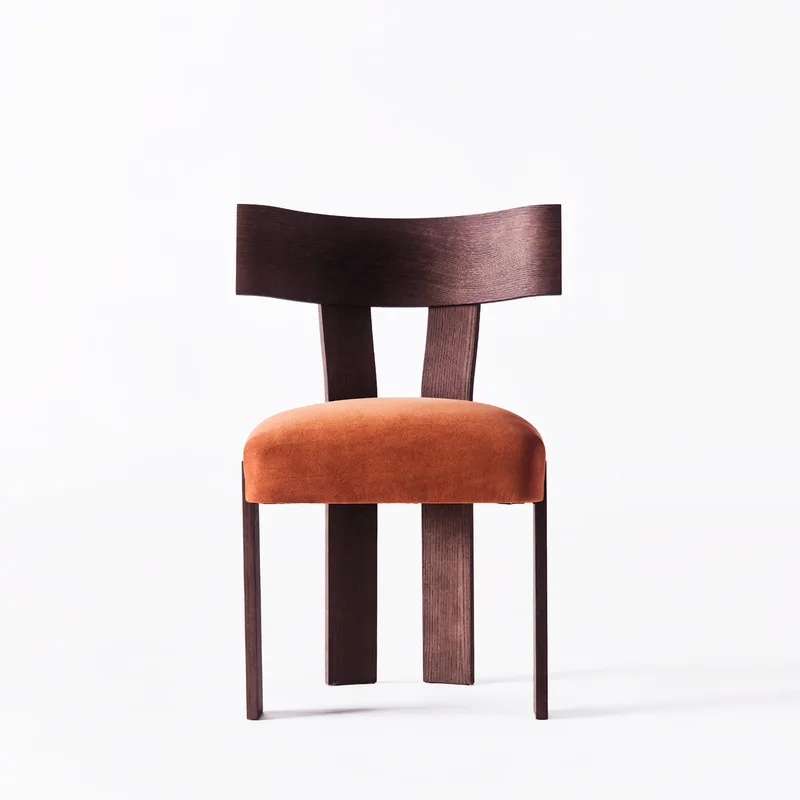 Alba Chair Velvet van Dusty Deco – productfoto