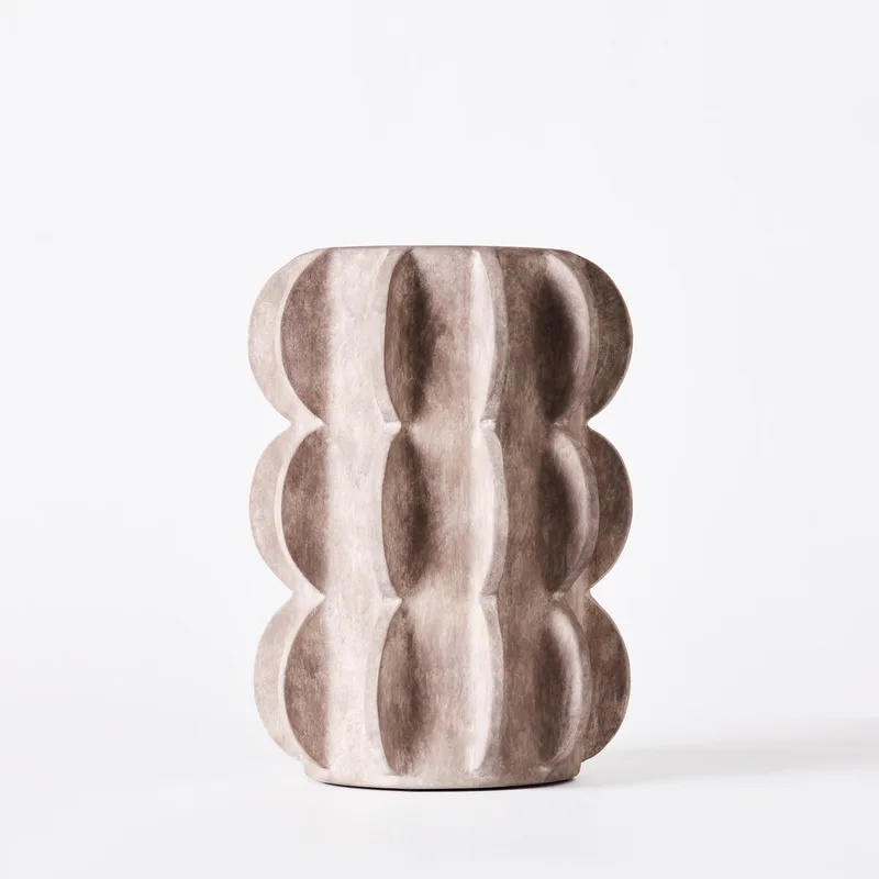 Arcissimo Vase Large Grey by Dusty Deco – product photo