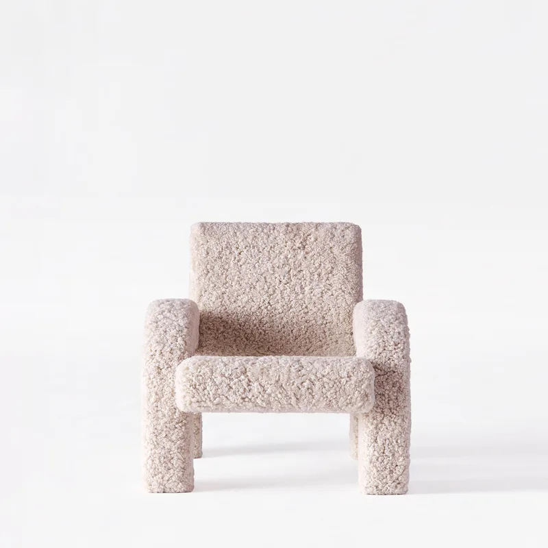 Arco Lounge Chair Small Sheepskin by Dusty Deco – product photo