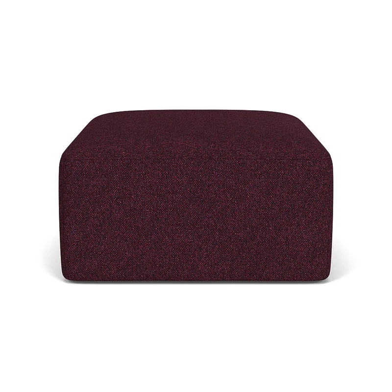 L47 Korinth - Puf modul - MLF - Aubergine (40) de FDB Møbler – photo du produit