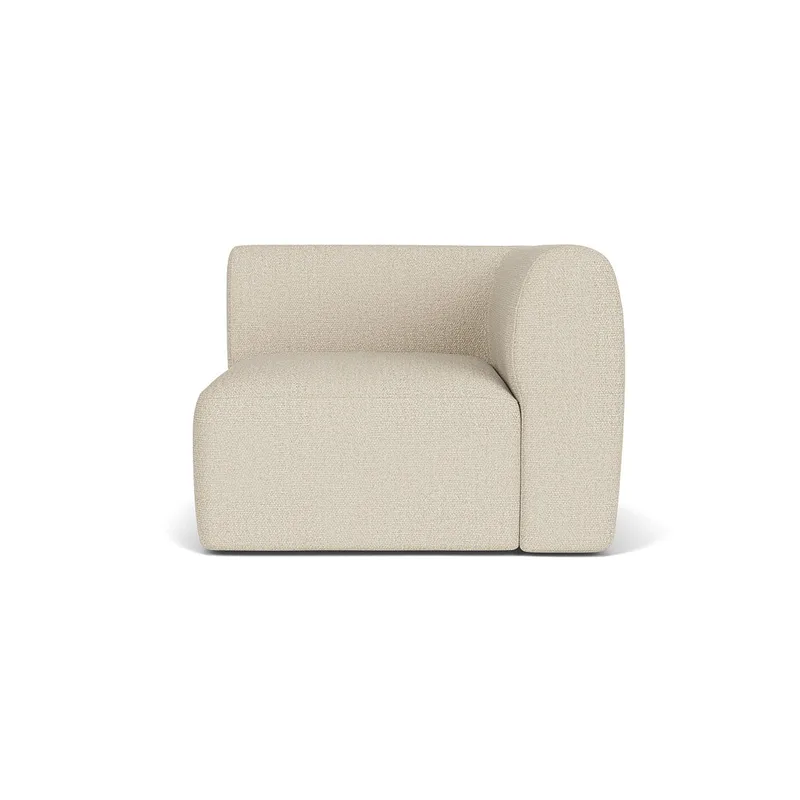 L47 Korinth - Højre modul - Monza - Beige (00) van FDB Møbler – productfoto